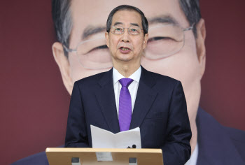 한덕수 “단일화 이뤄지지 않으면 대선 후보 등록 안할 것”(상보)