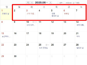 “휴가 내면 또 4일 쉰다”…6월 3일 선거일에 웃는 직장인들