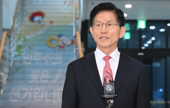 한덕수 만난 김문수 