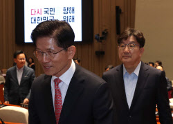 [포토]'의원총회장 나서는 김문수-권성동'                                                                                                                                                       