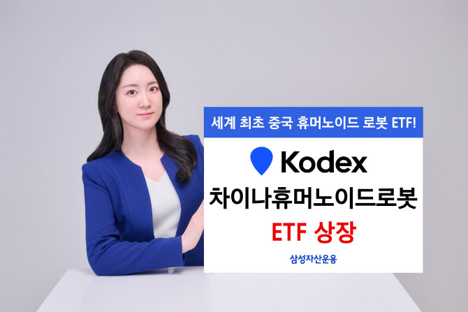 삼성운용, 'KODEX 차이나 휴머노이드로봇' ETF 13일 신규 상장