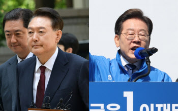 화려한 의전 vs 초라한 재판...윤석열·이재명 역전된 장면 화제