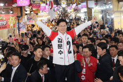 '보수 심장' TK·PK 찾은 김문수…회복 안 된 단일화 파열음