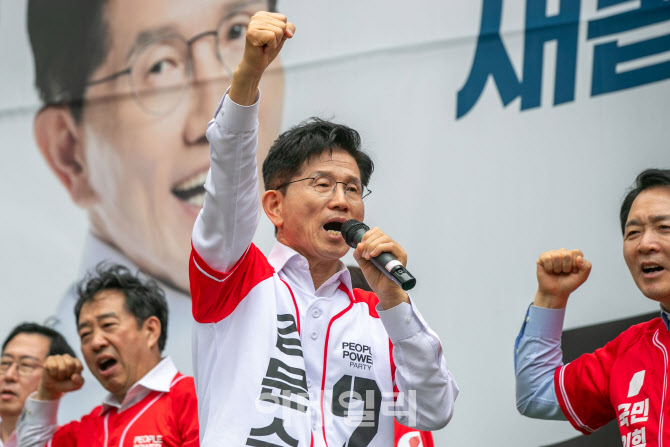 김문수 국민의힘 대선 후보, 지지 호소                                                                                                                                                              