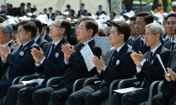 대통령 공석 속 치러진 5·18 기념식…김문수도 불참, 왜?
