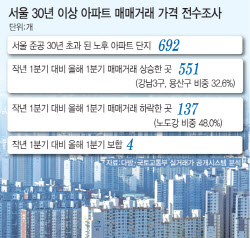 ‘강남권 재건축 알짜’ 22억 오를 동안 1억 ‘뚝’…희비 갈렸다