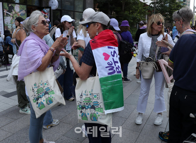  전세계에서 모인 아미들                                                                                                                                                                           