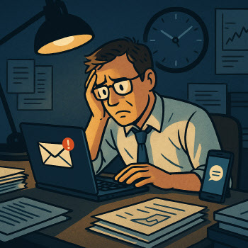 AI 덕에 편해질 줄 알았더니…퇴근 후 또 일하는 직장인들