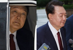 &apos;내란 특검&apos; 재판 첫 출석날…심경 묻는 말에 尹 &apos;묵묵부답&apos;
