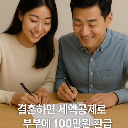 "결혼하면 100만원 환급" 초저출산에 파격 감세[세상만사]