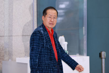 홍준표, ‘국힘, 생명의불 꺼진다’ 질문에 “대체정당 나올 것”
