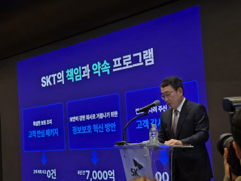 SKT “5000억원 규모 고객 보상안...해지고객 위약금 면제”