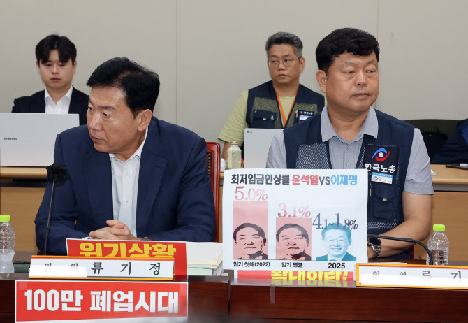 [속보]민주노총, 최저임금위 퇴장…"공익위원, 사용자 측 편중"