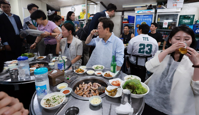  이재명 대통령의 외식                                                                                                                                                                             