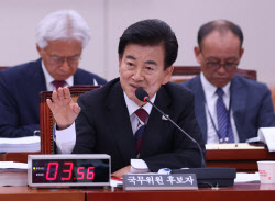 [포토]정동영, '통일부 명칭 변경 검토 필요...평화통일부, 한반도부 좋은 대안'                                                                                                                   
