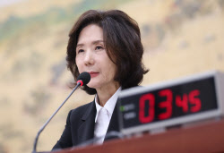 [포토]인사청문회, '질의 듣는 이진숙 후보자'                                                                                                                                                   