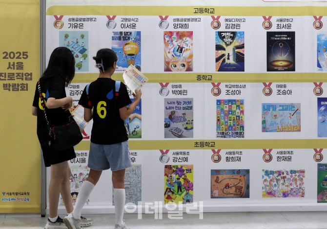  진로직업박람회 포스터                                                                                                                                                                            