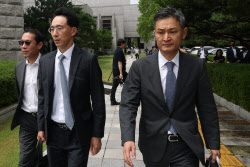 [포토]대법원, 이재용 부당합병·회계부정 무죄 확정 검사…상고 기각                                                                                                                                       