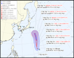 7·8·9호 태풍 3개, 동시에 북상…한국 영향은?