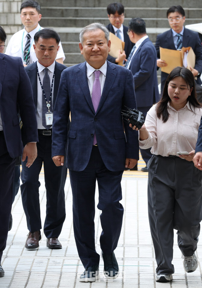 영장실질심사 앞둔 이상민 전 행안부 장관                                                                                                                                                           