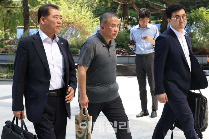 '공천개입' 명태균, 김건희 특검 출석 