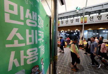 외식하고, 장 보고, 애들 학원 보냈다...소비쿠폰 분석해보니