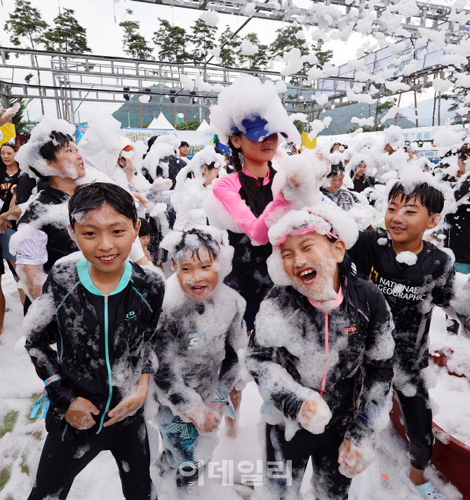  평창더위사냥축제 버블쇼