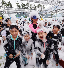 [포토] 평창더위사냥축제 버블쇼                                                                                                                                                                          