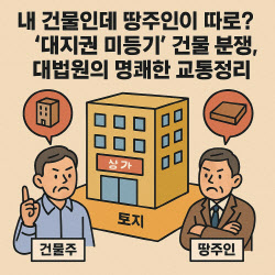내 건물인데 땅주인이 따로? &apos;대지권 미등기&apos; 건물 분쟁[판례방]