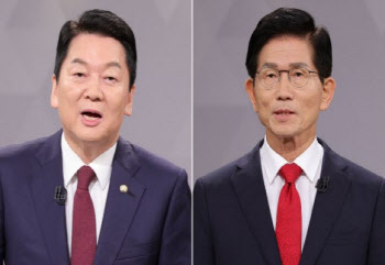 안철수 "&apos;케데헌&apos; 아나"…김문수 "그게 뭡니까? 설명해주십쇼!"