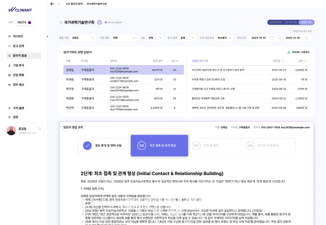 AI 입찰 솔루션 '클라이원트 2.0' 출시..."사전 영업 기능 강화" - 뉴스 썸네일 이미지