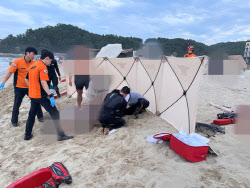 “살려달라” 男에 구명조끼 건넨 女 사망…男은 생존