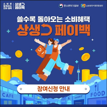 최대 30만원 돌려받는다…상생페이백 오늘부터 신청