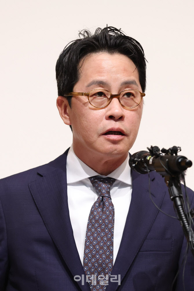 사과의 말 전하는 조좌진 롯데카드 대표이사                                                                                                                                                         
