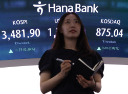 코스피, 3480선 등락…‘36만닉스’ 돌파