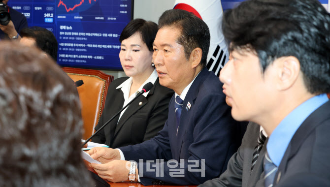 발언하는 정청래 대표                                                                                                                                                                              