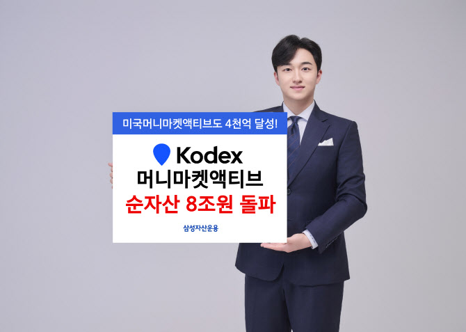 삼성운용, ‘KODEX 머니마켓액티브’ 순자산 8조 돌파