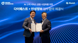 인성정보-다이퀘스트, AI 서비스 위한 전략적 협약 체결