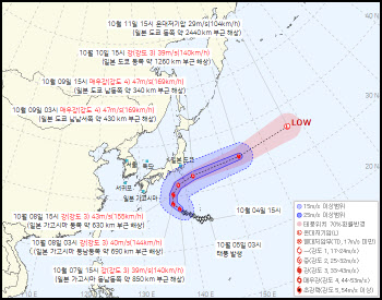 몸집 키운 태풍 &apos;할롱&apos; 이동 경로…한반도 영향은?