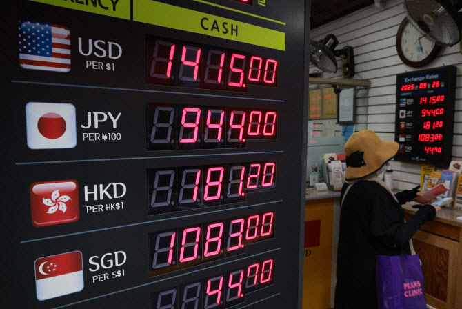 환율 '1400원 뉴노멀' 돌입…대미투자 불안 악재 작용