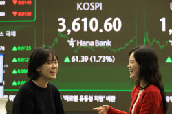 코스피, 사상 첫 3600선 웃돌며 마감…강세 이끈 반도체株