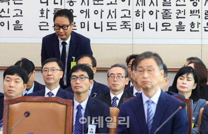 김태영 21그램 대표, '감사원 국정감사 출석'                                                                                                                                              