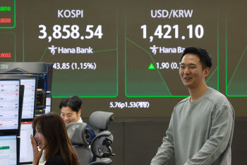 코스피, 1%대 강세에 3870선도 돌파…또 사상 최고치