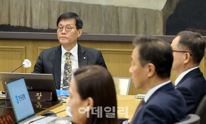  금통위 주재하는 이창용 총재