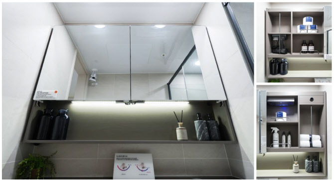 두산건설, '매직슬라이딩 욕실장' 특허 취득…디자인·편의성 강화