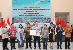 [포토]이스타항공-인도네시아 북술라웨시주, '마나도 관광 활성화'를 위해                                                                                                                         