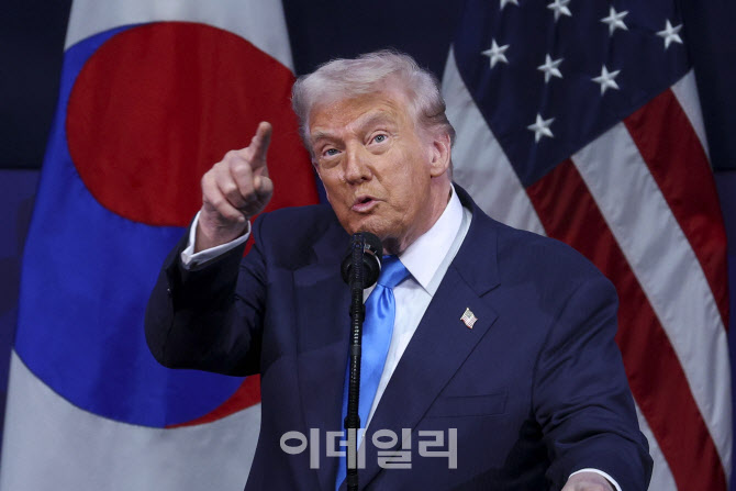 [포토]'특별연설 하는 도널드 트럼프 미국 대통령'