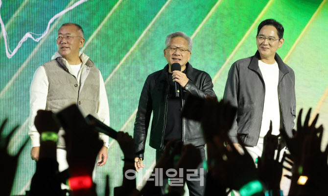  정의선-젠슨 황-이재용