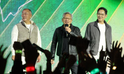 [포토] 정의선-젠슨 황-이재용                                                                                                                                                                            