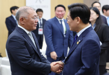 정의선 “관세 너무 감사, 큰 빚졌다”…李 “현대차 잘 돼야”